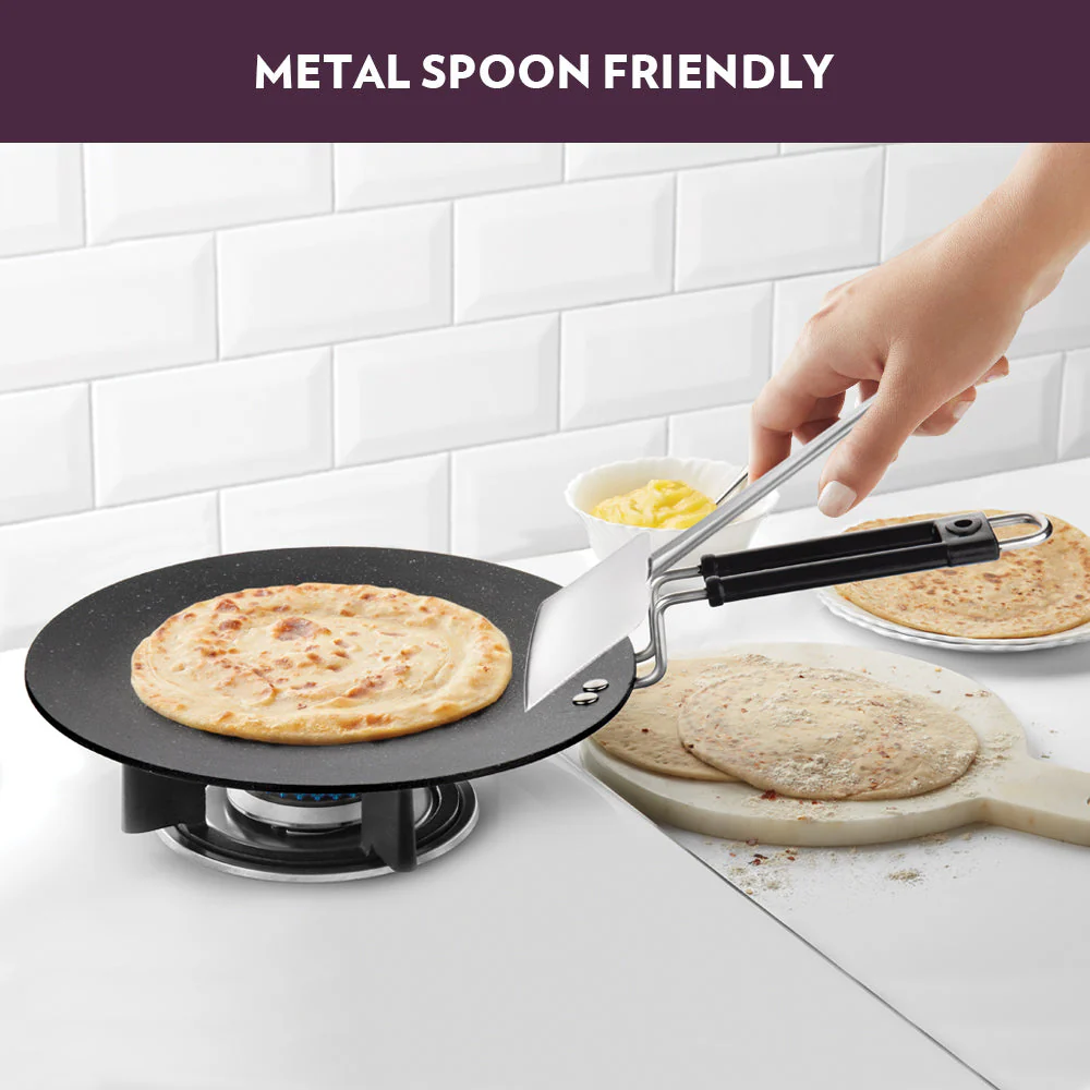 Granito Nonstick Concave Tawa - Image 5