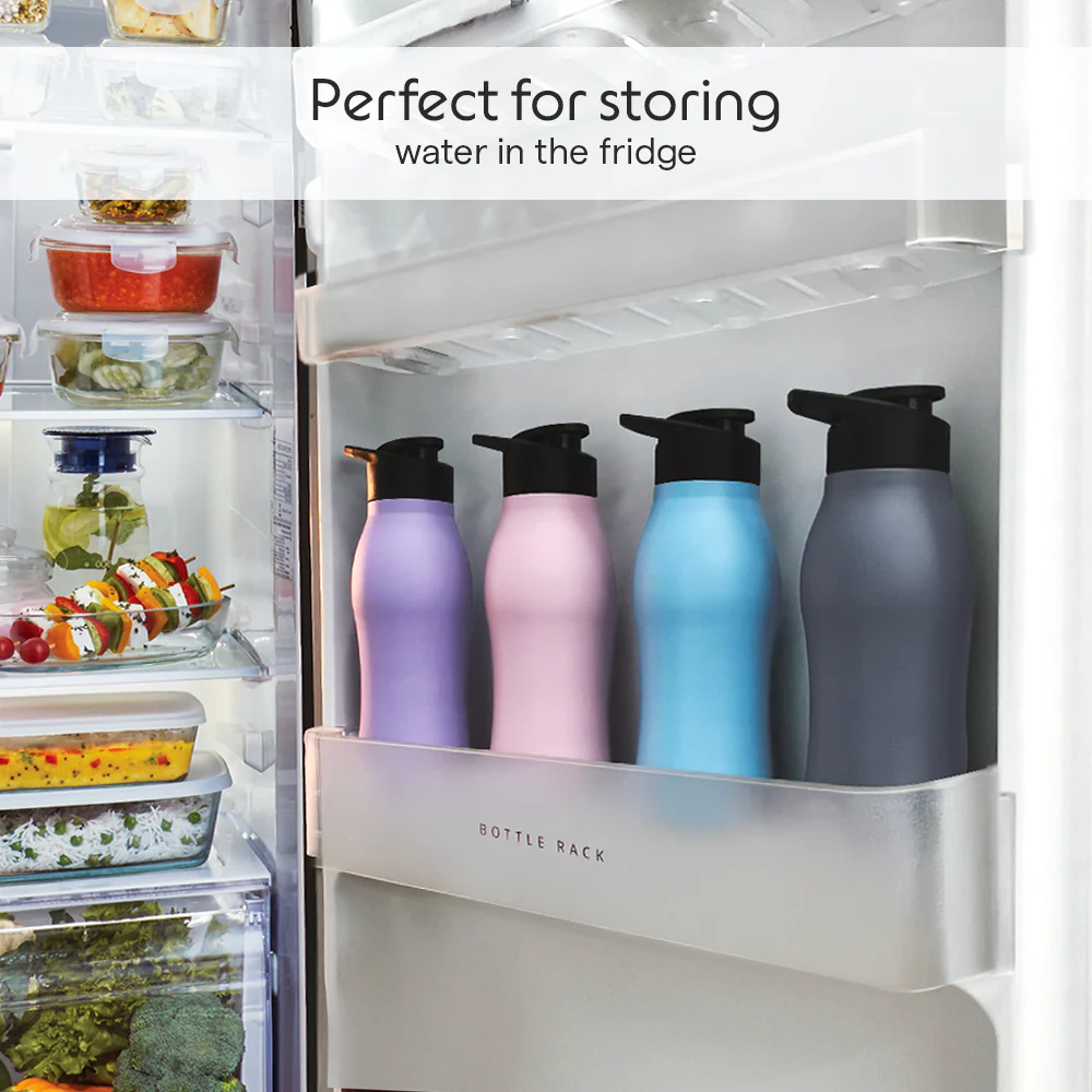 GripGo Single Wall Bottle, Grey - Image 5