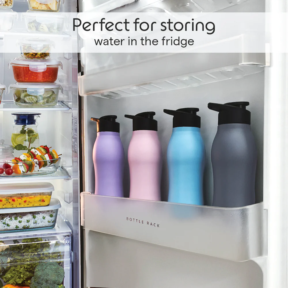 GripGo Single Wall Bottle, Purple - Image 5