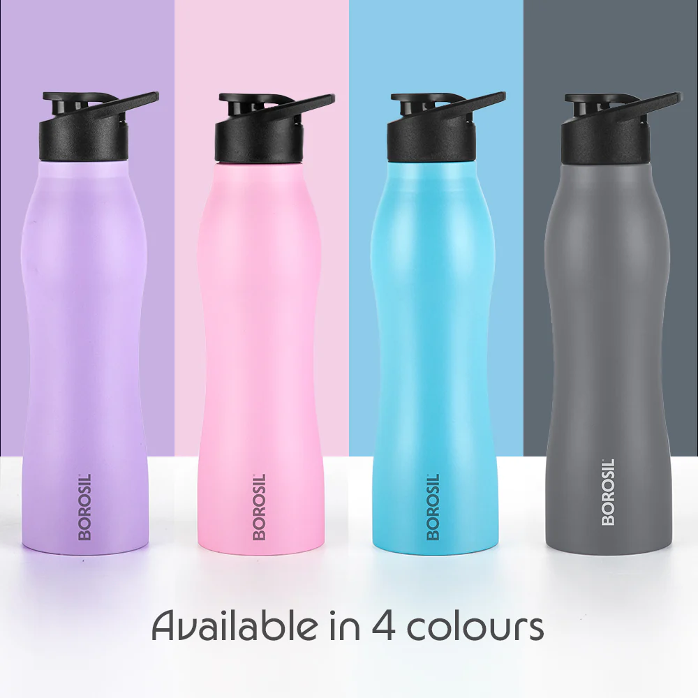 GripGo Single Wall Bottle, Purple - Image 8