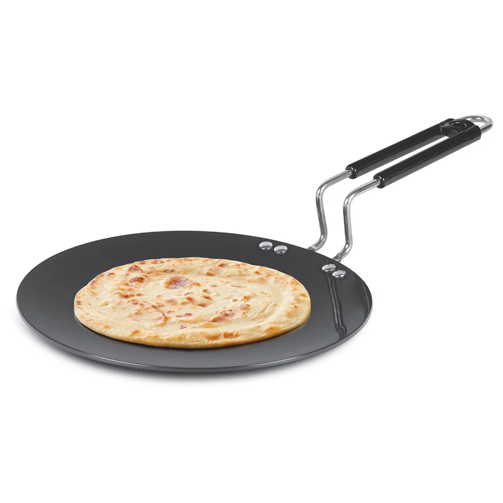 Hard Anodized Induction Base Concave Tawa - Image 4