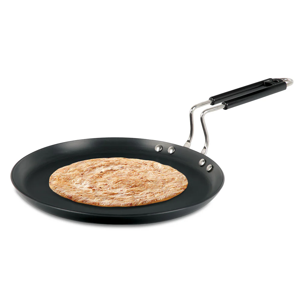 Hard Anodized Induction Base Flat Tawa - Image 4