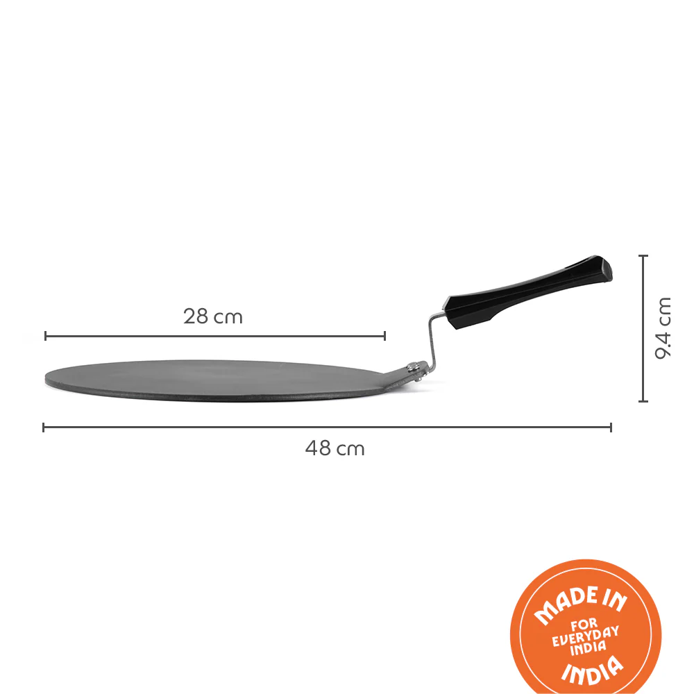 Hard Anodized Induction Base Nonstick Dosa Tawa - Image 3
