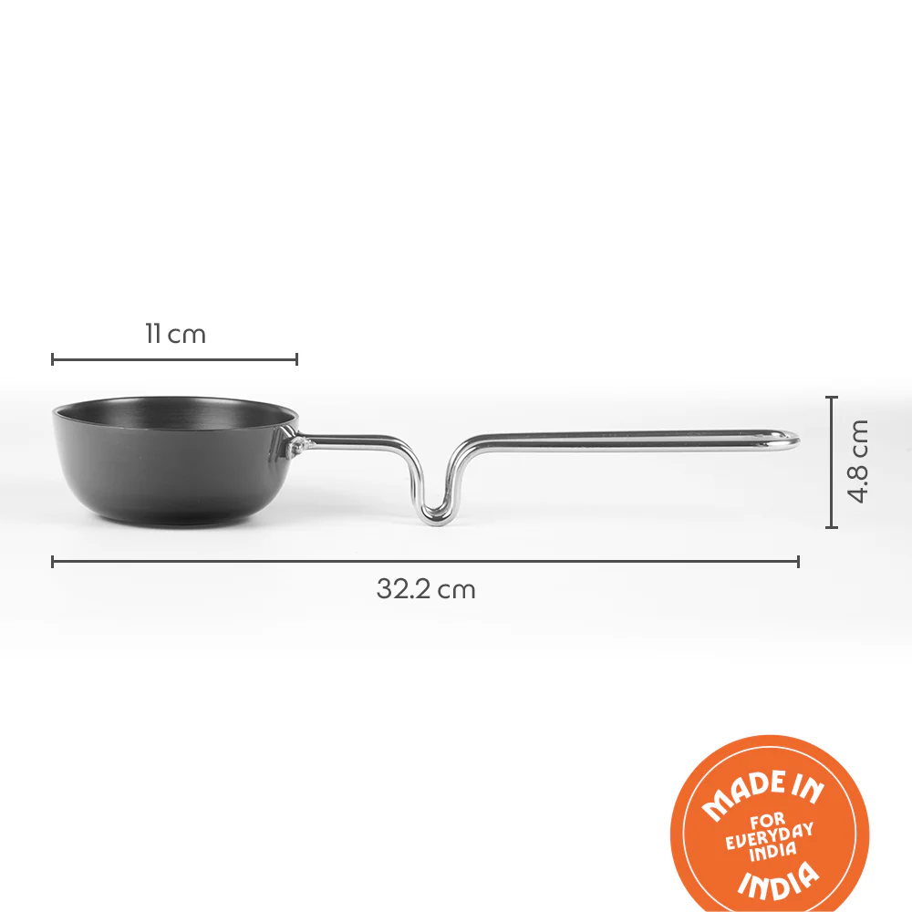 Hard Anodized Tadka Pan - Image 3