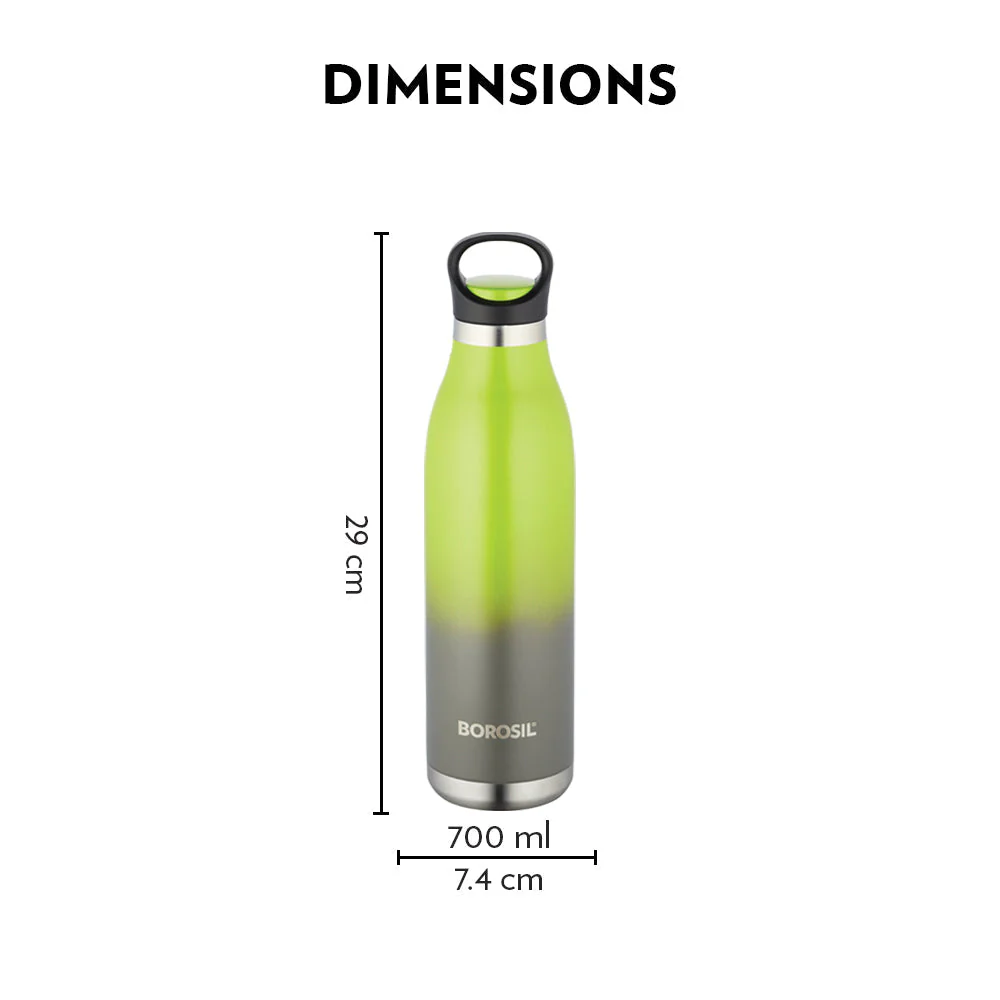 Colour Crush Double Wall Bottle, Green - Image 8