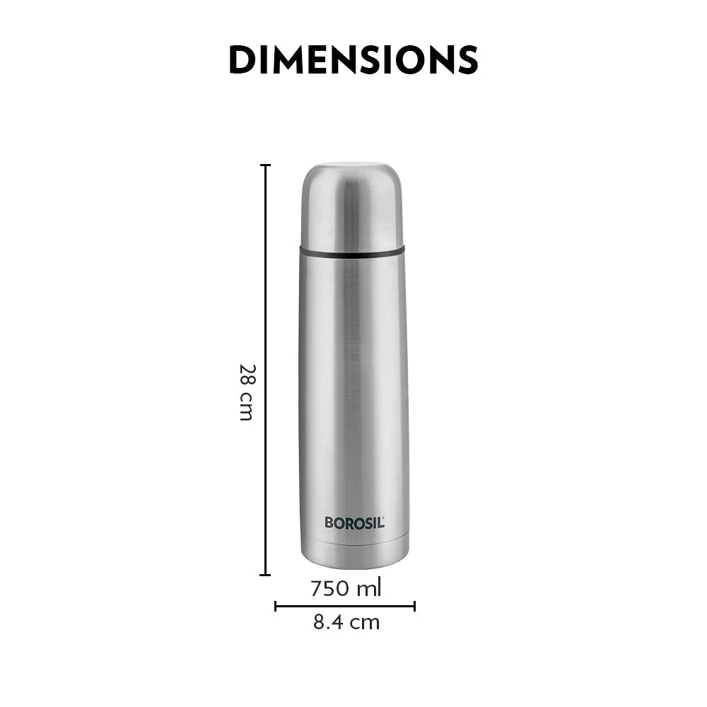 Thermo Flask Double Wall Bottle, Blue - Image 2