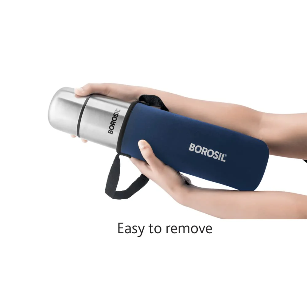 Thermo Flask Double Wall Bottle, Blue - Image 8