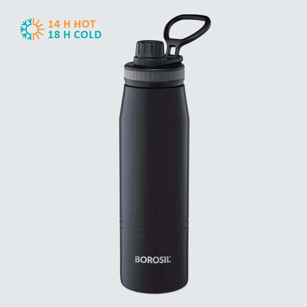 Gosport Double Wall Bottle, Black - Image 3