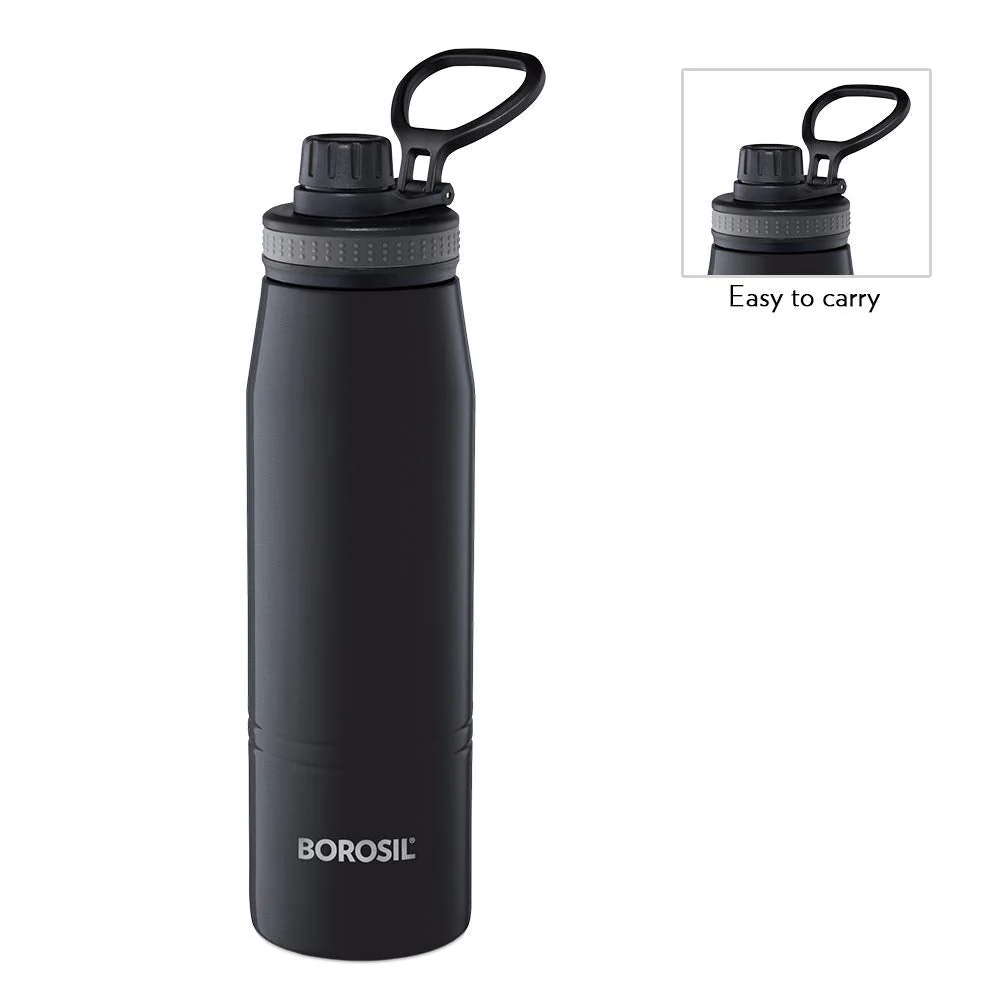 Gosport Double Wall Bottle, Black - Image 8