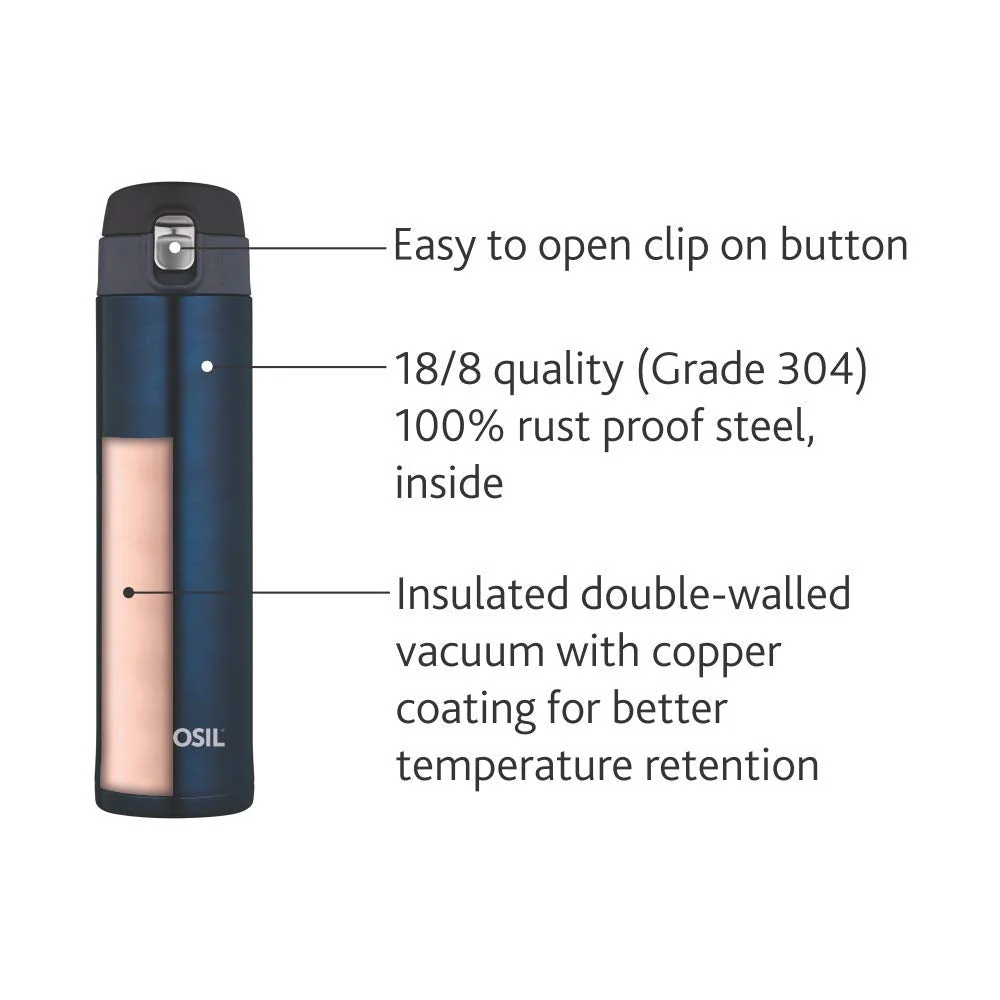 Nova Double Wall Bottle, Blue - Image 5