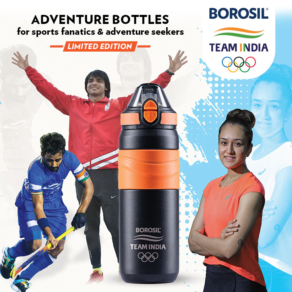 Adventure Double Wall Bottle, Black - Image 4
