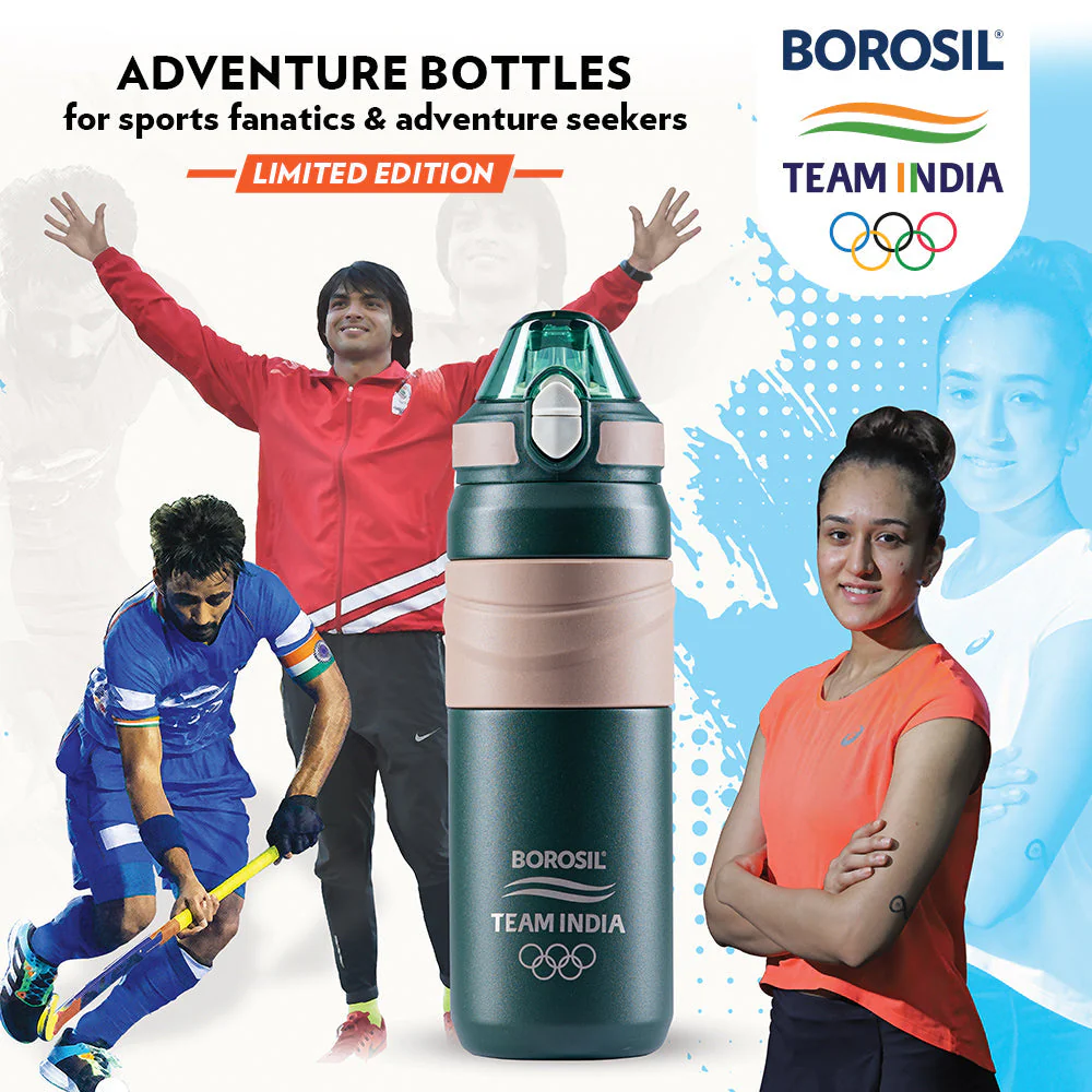 Adventure Double Wall Bottle, Green - Image 4