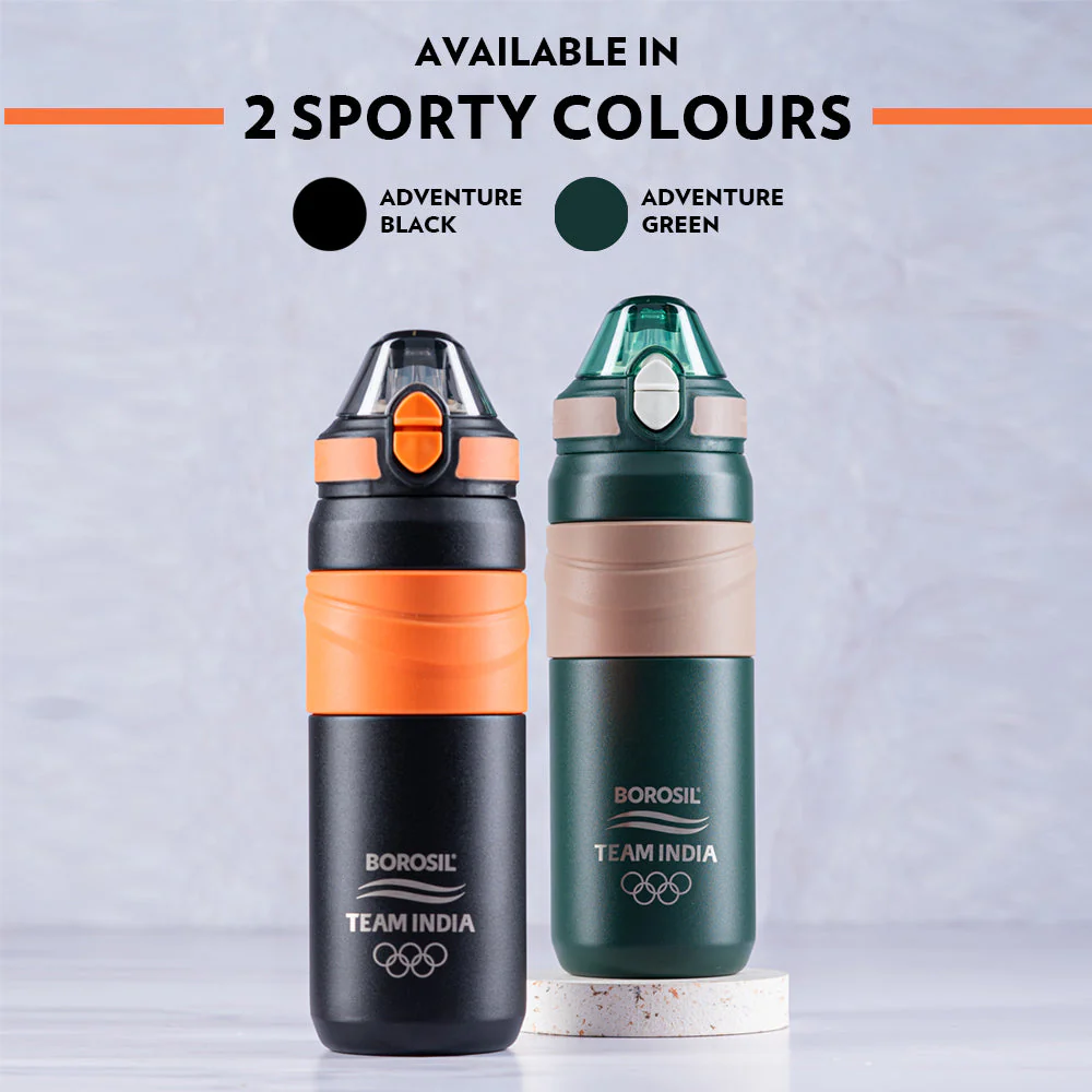 Adventure Double Wall Bottle, Green - Image 8