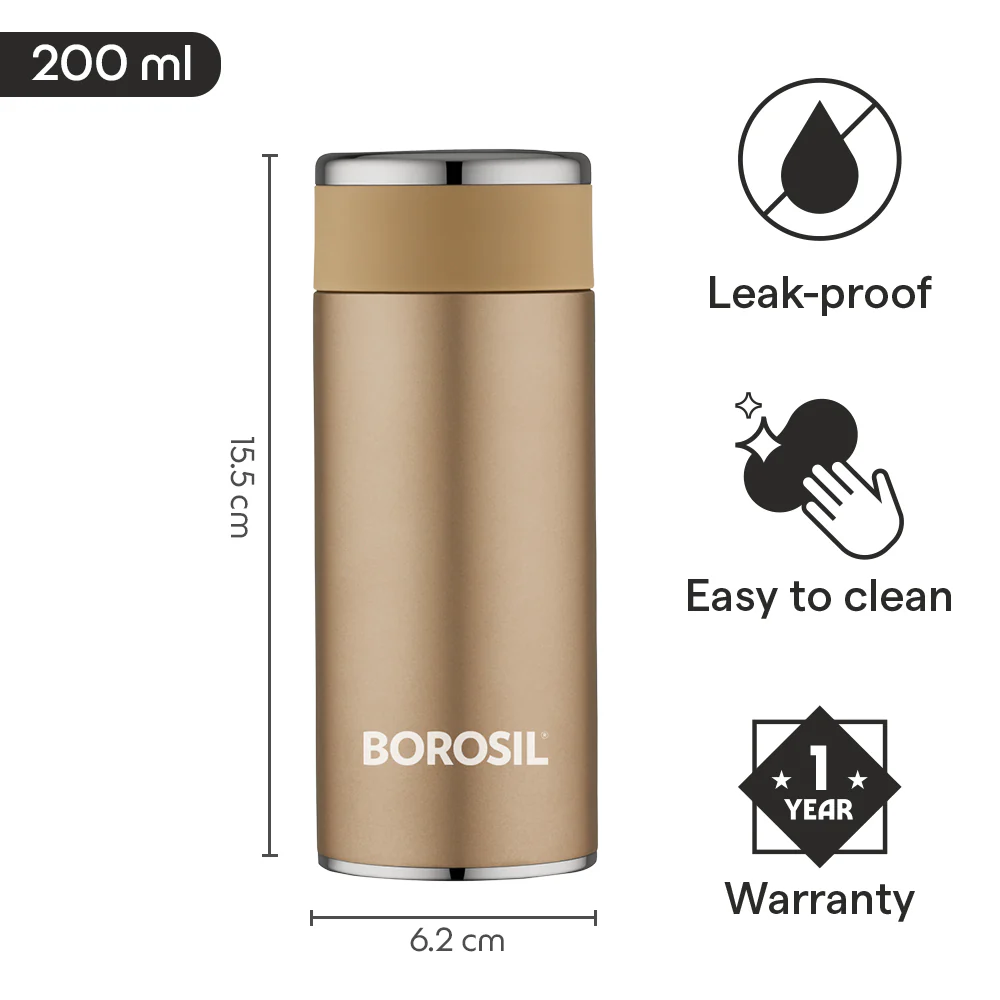 Borosil Travelsmart Rose Gold - Image 3