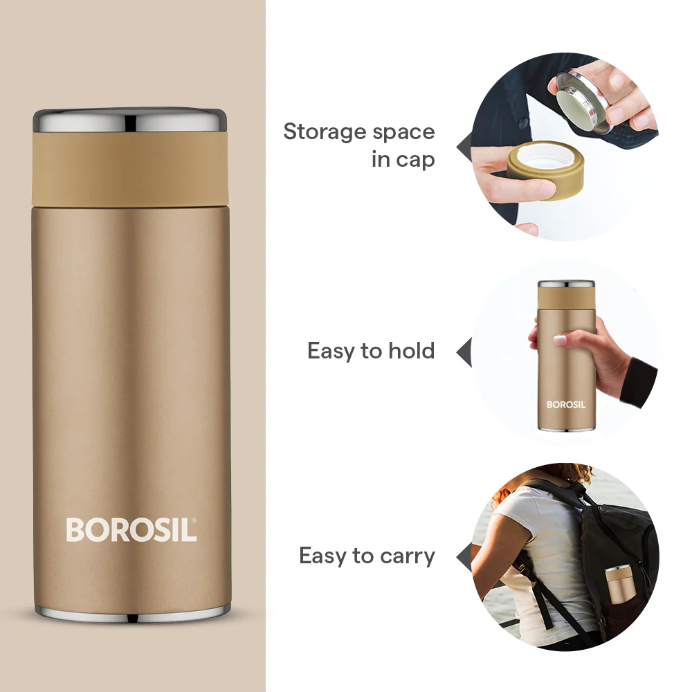 Borosil Travelsmart Rose Gold - Image 5