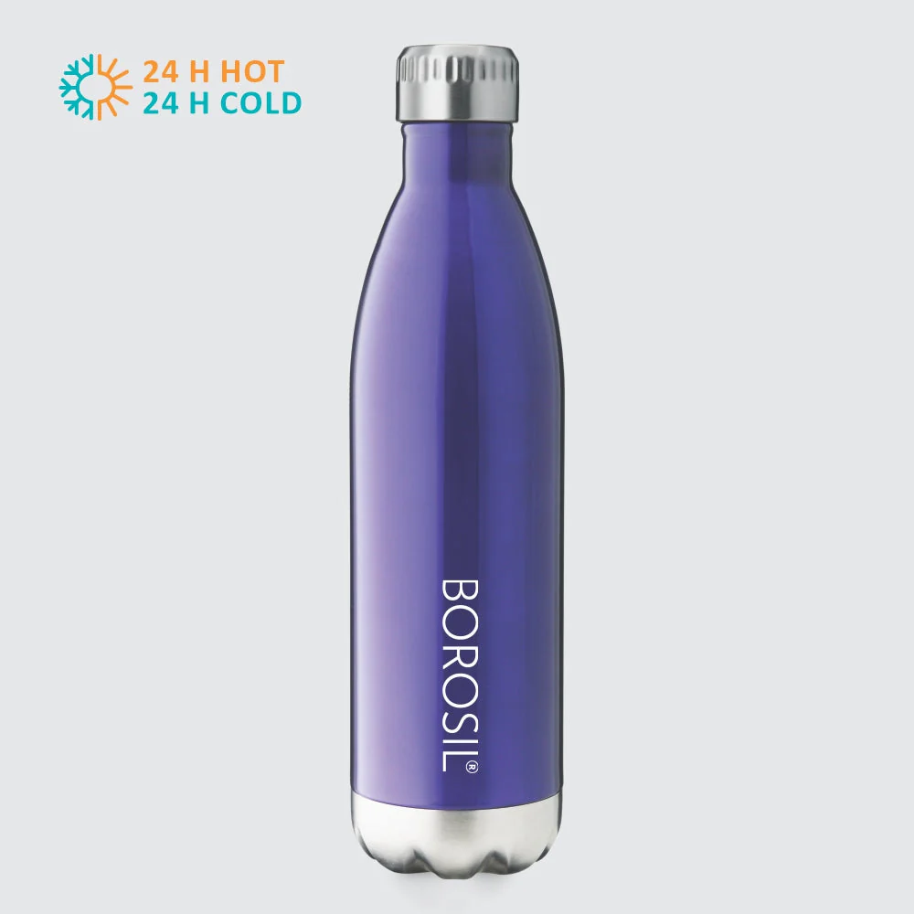 Bolt Trans Double Wall Bottle, Blue - Image 3