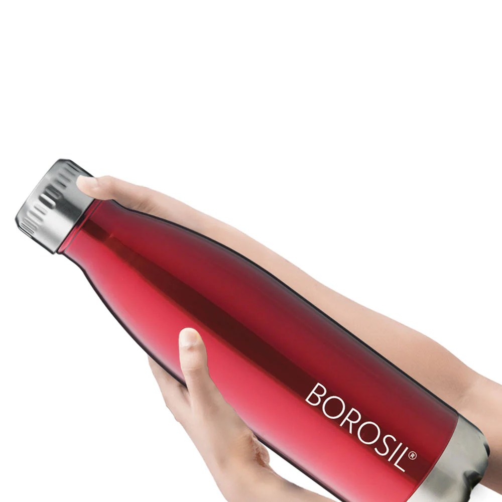 Bolt Trans Double Wall Bottle, Red - Image 12