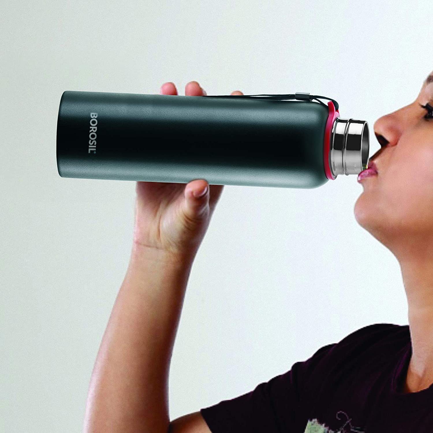 Borosil Trek Black, 500ml - Image 3
