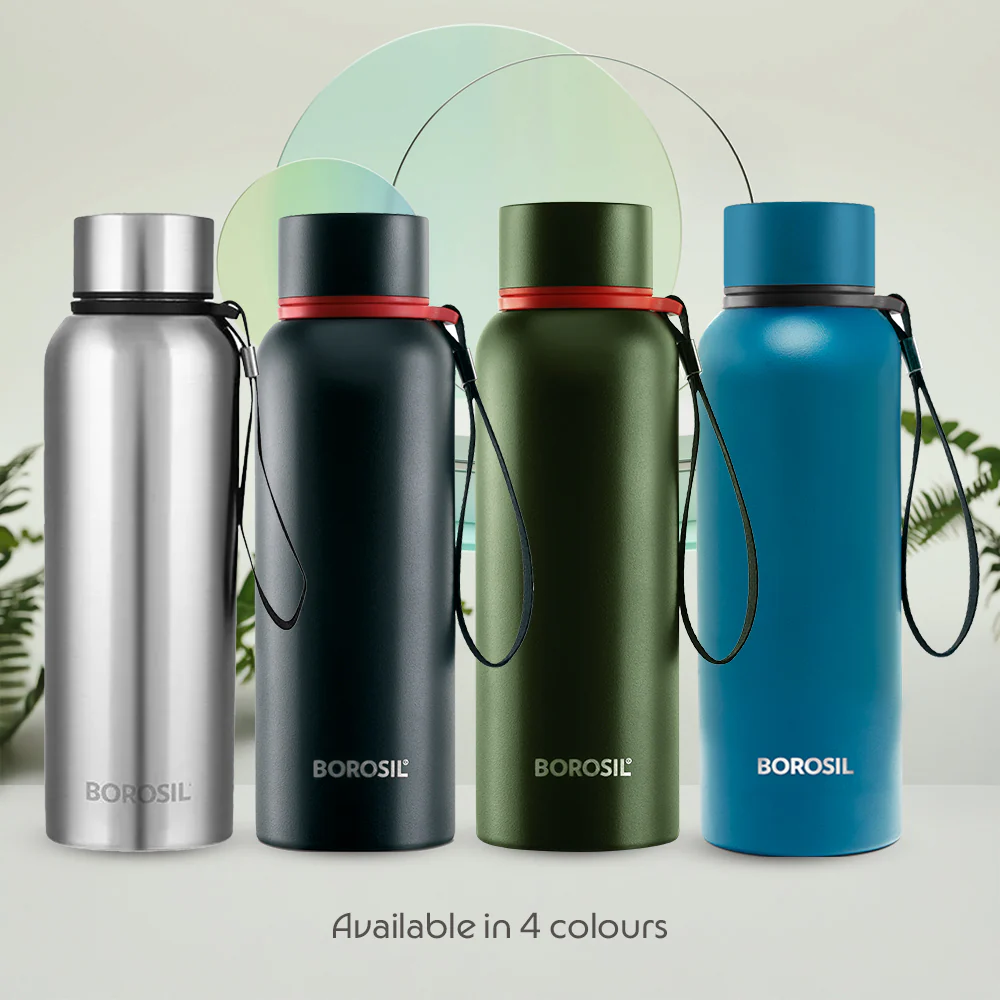 Trek Double Wall Bottle, Black - Image 9