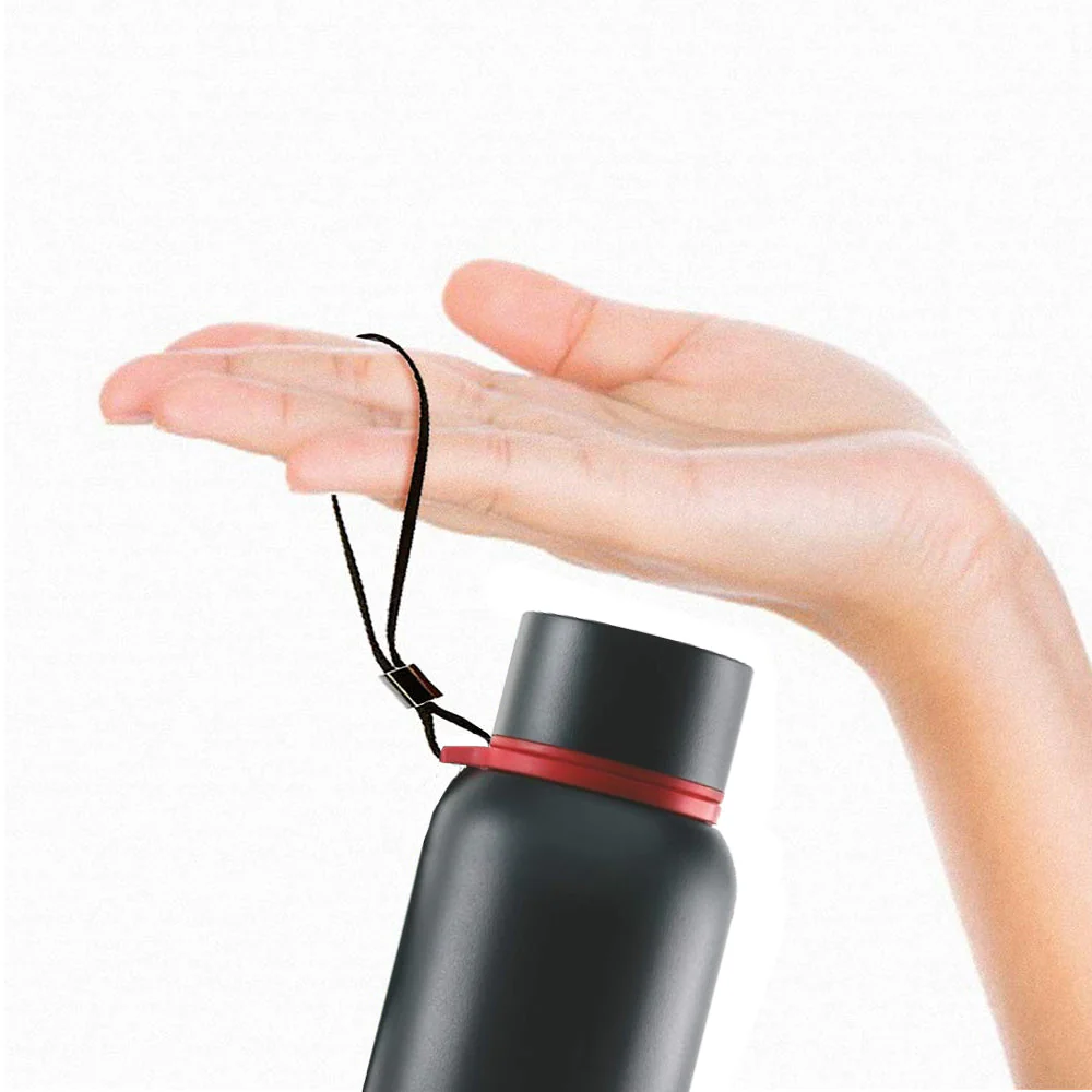 Personalised Trek Double Wall Bottle, Black - Image 9