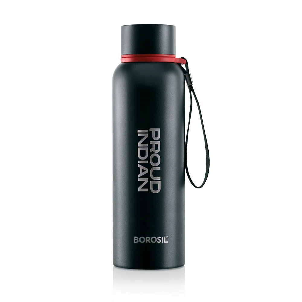 Trek Pride Proud Indian Double Wall Bottle, Black - Image 4