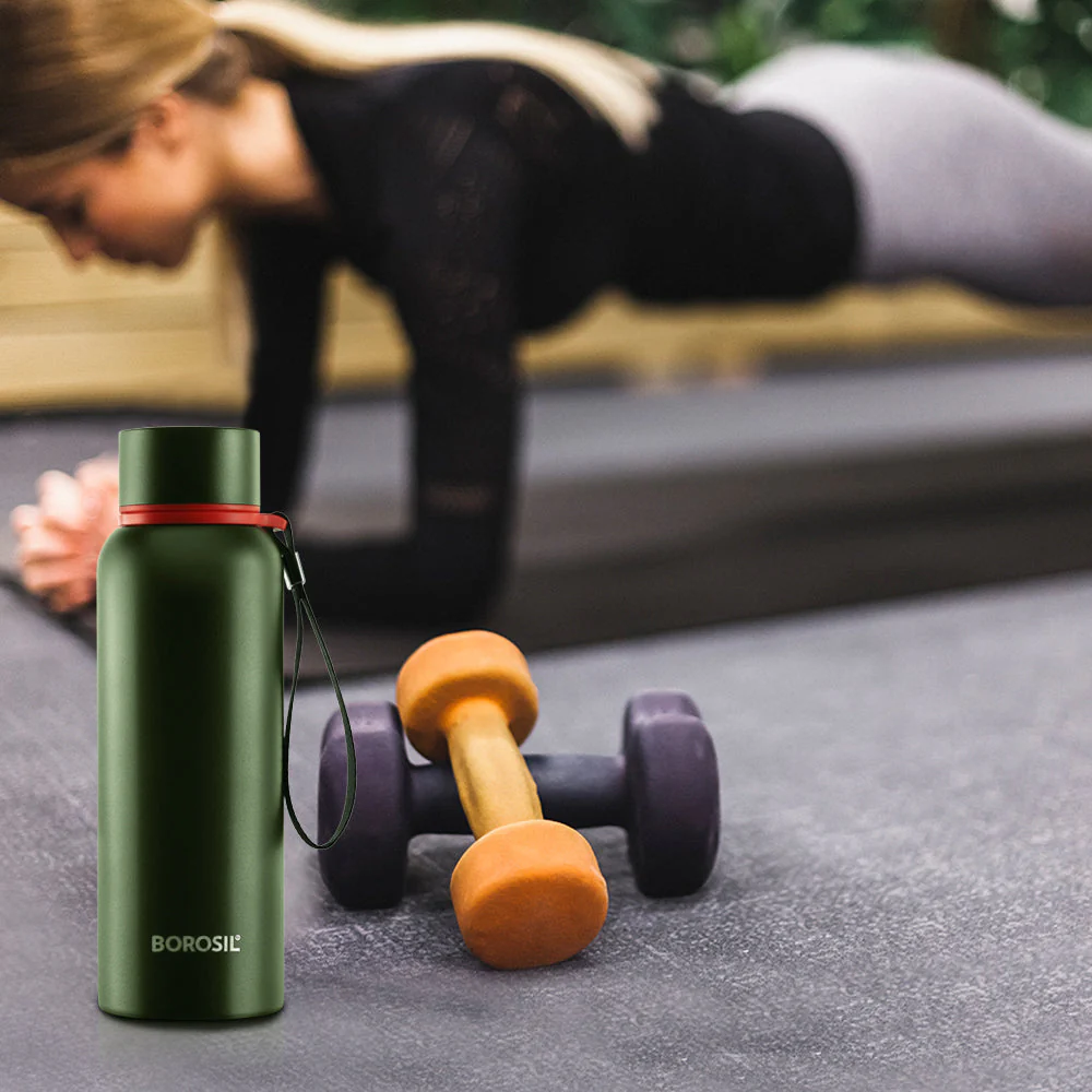 Trek Double Wall Bottle,Green - Image 13