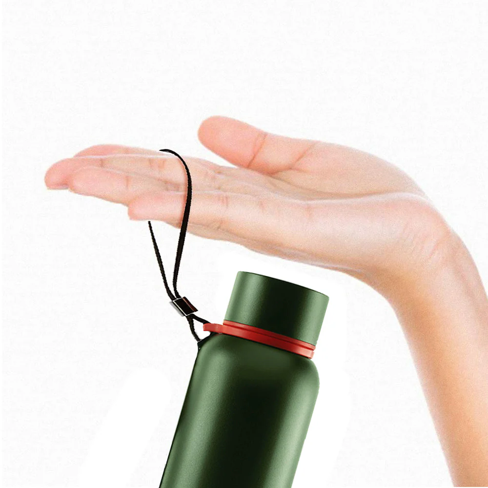 Trek Double Wall Bottle,Green - Image 4