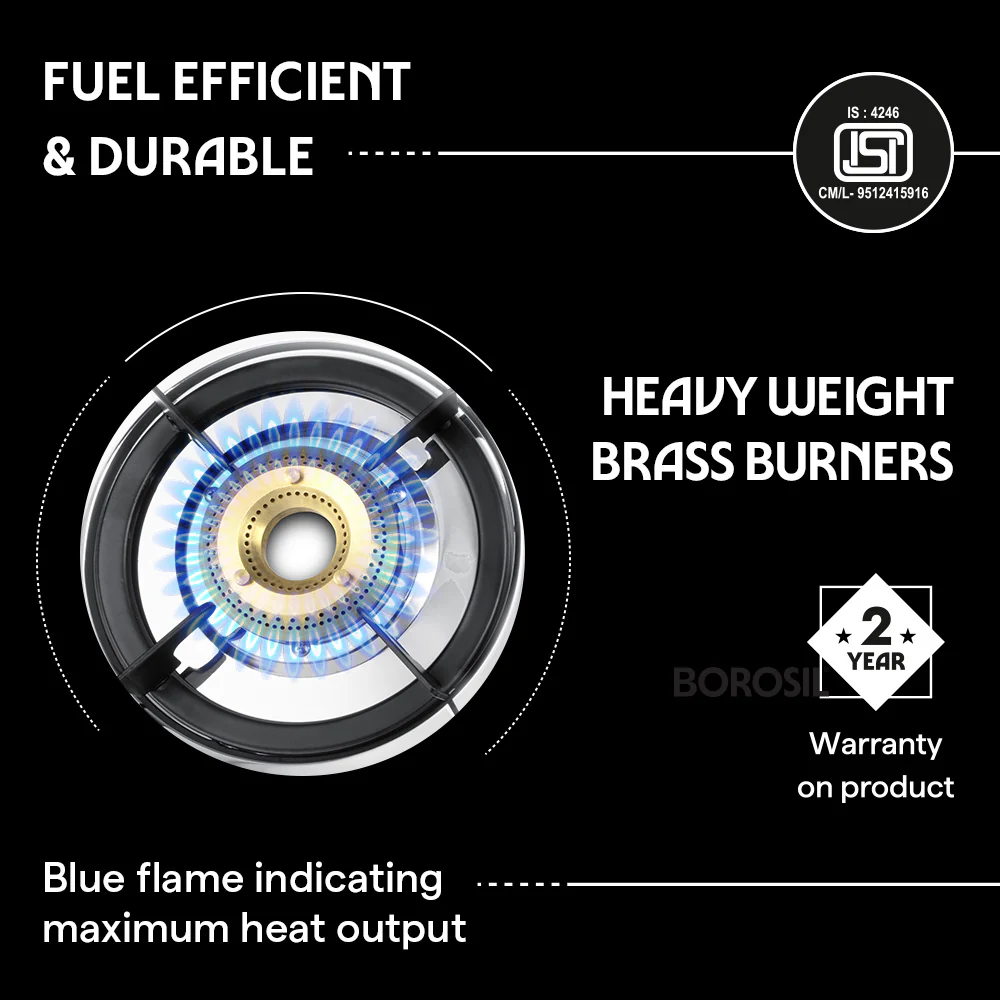 Ignite Pro Stainless Steel Gas Stove - Image 6
