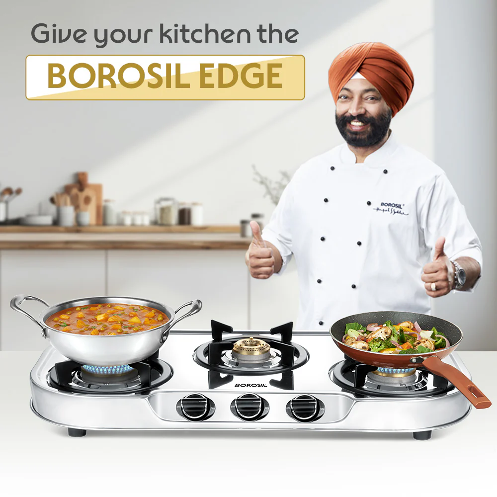 Ignite Pro Stainless Steel Gas Stove - Image 7