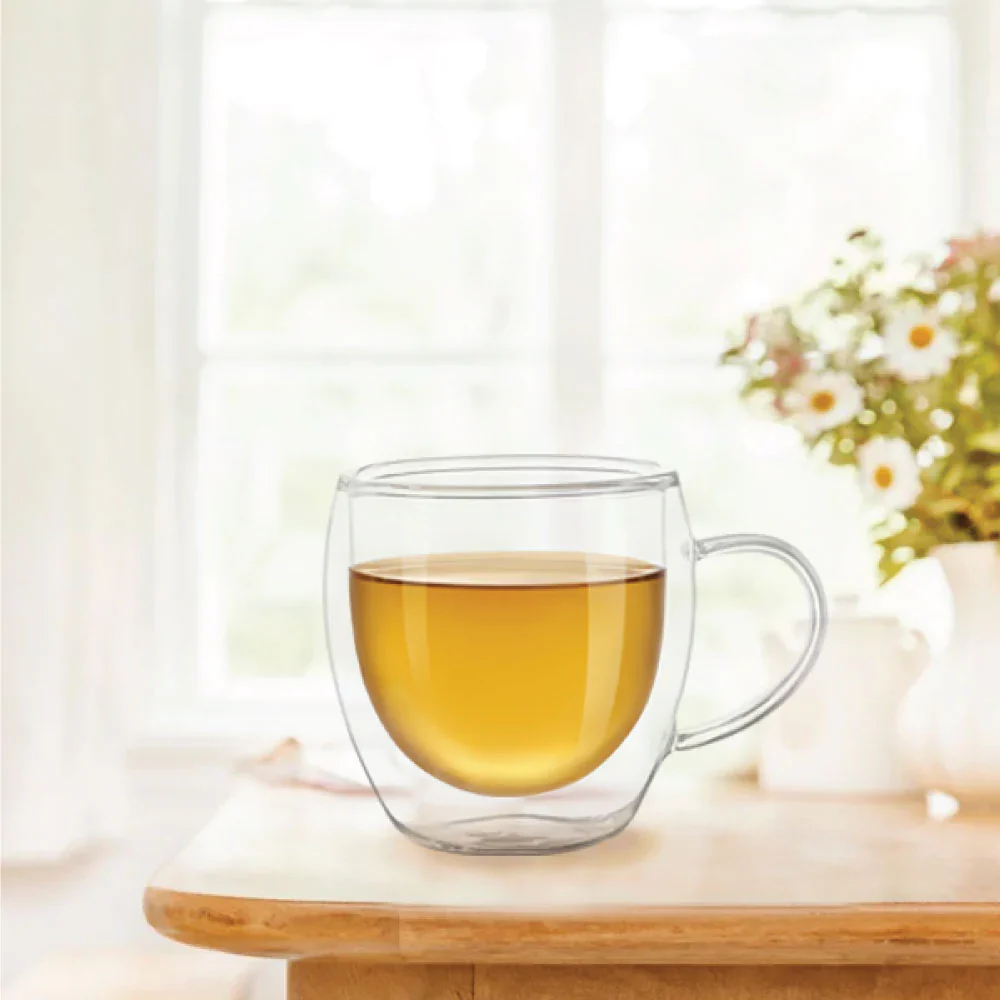 Borosil Java Double Wall Glass Mug - Image 2