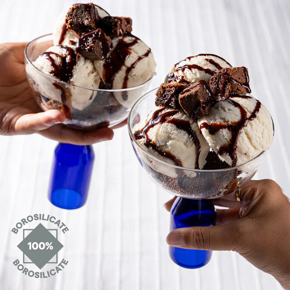 Kairo Ice Cream Bowls, Frost - Set of 2 - Image 4