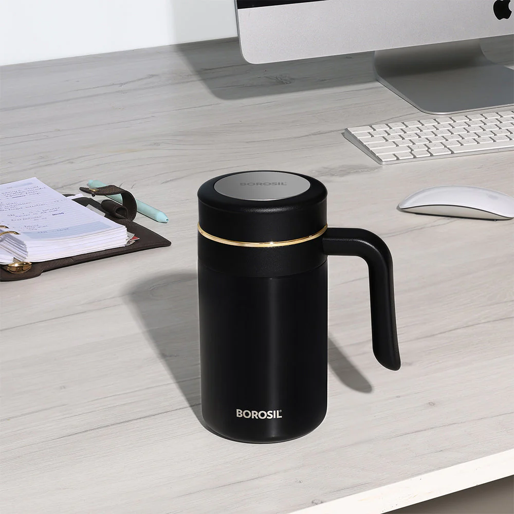 Klassic Super Vacuum Insulated Mug, Black - Image 3