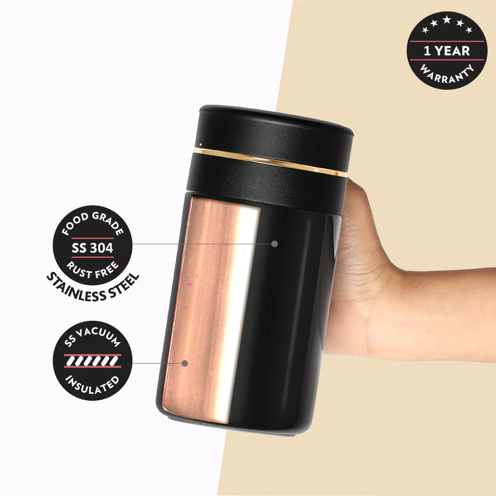 Klassic Super Vacuum Insulated Mug, Black - Image 6