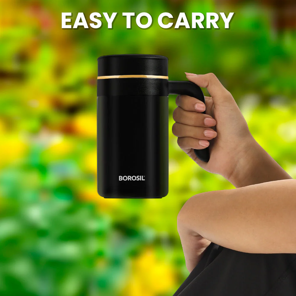 Klassic Super Vacuum Insulated Mug, Black - Image 7