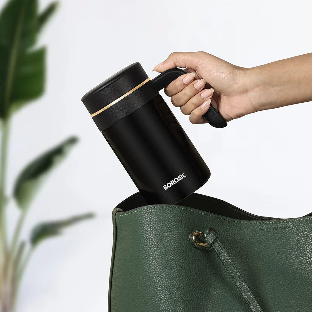 Klassic Super Vacuum Insulated Mug, Black - Image 8