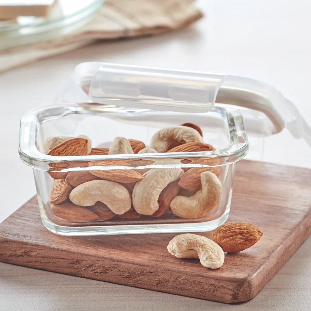 Klip n Store Rectangular Glass Container - Image 2