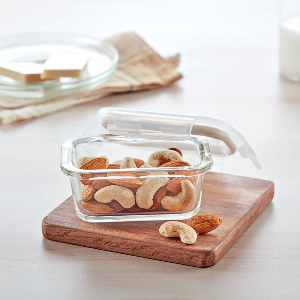 Klip n Store Rectangular Glass Container - Image 3
