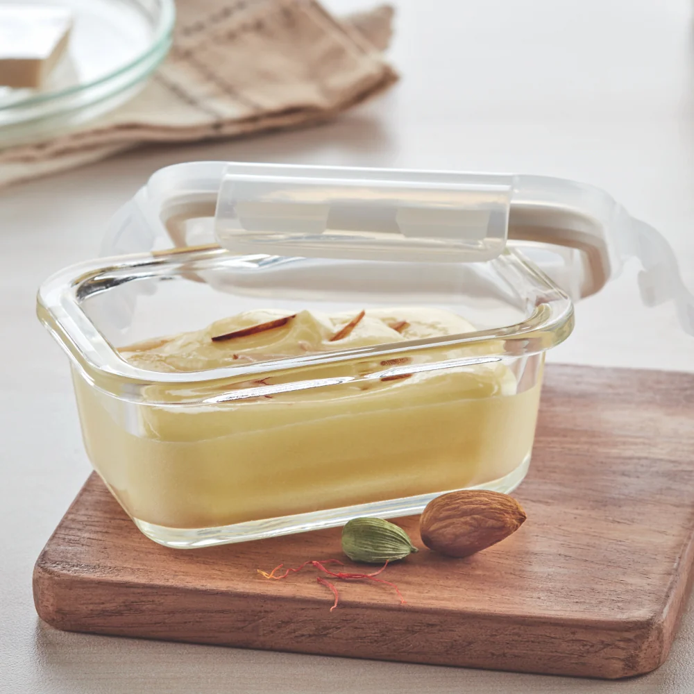 Klip n Store Rectangular Glass Container - Image 5