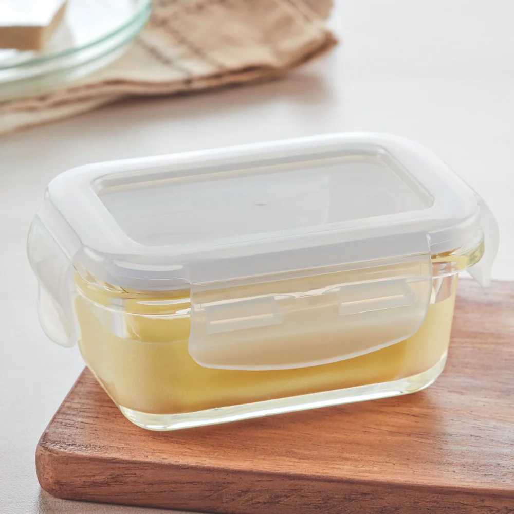 Klip n Store Rectangular Glass Container - Image 9