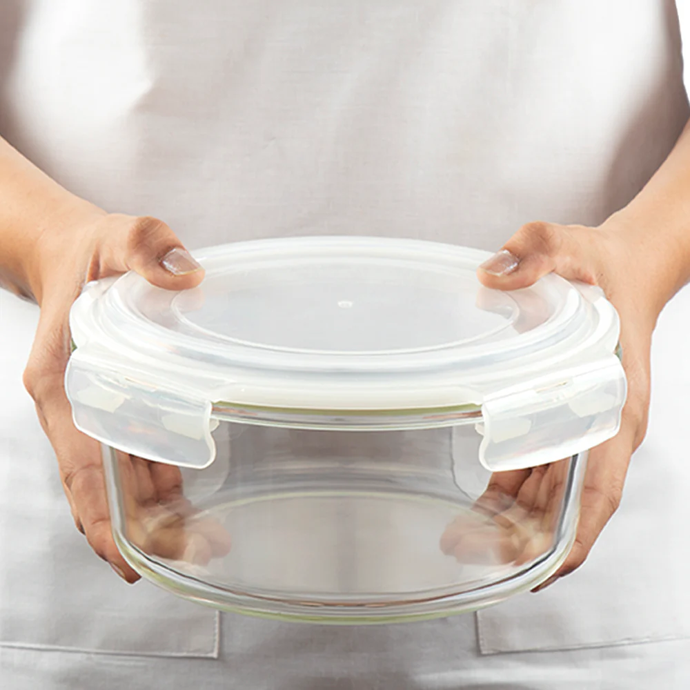 Tuff-Glass Klip n Store, Round Container - Image 3