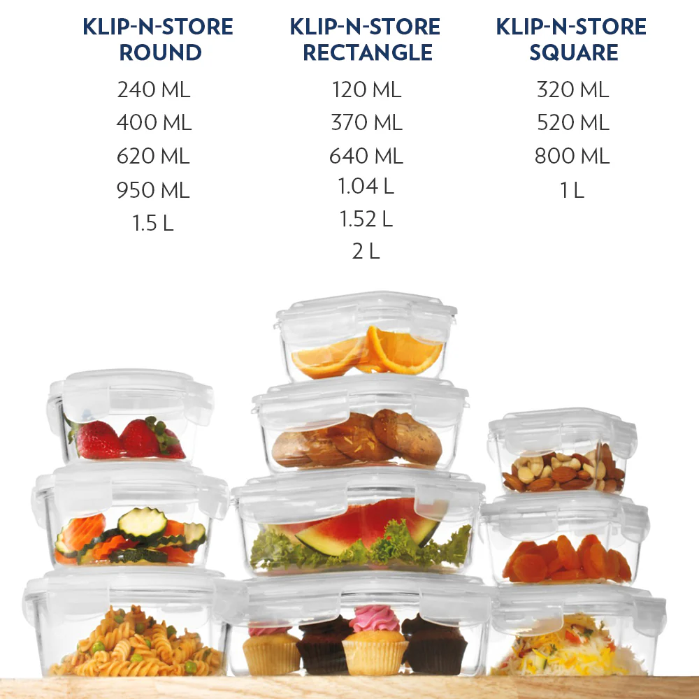 Tuff-Glass Klip n Store, Round Container - Image 9