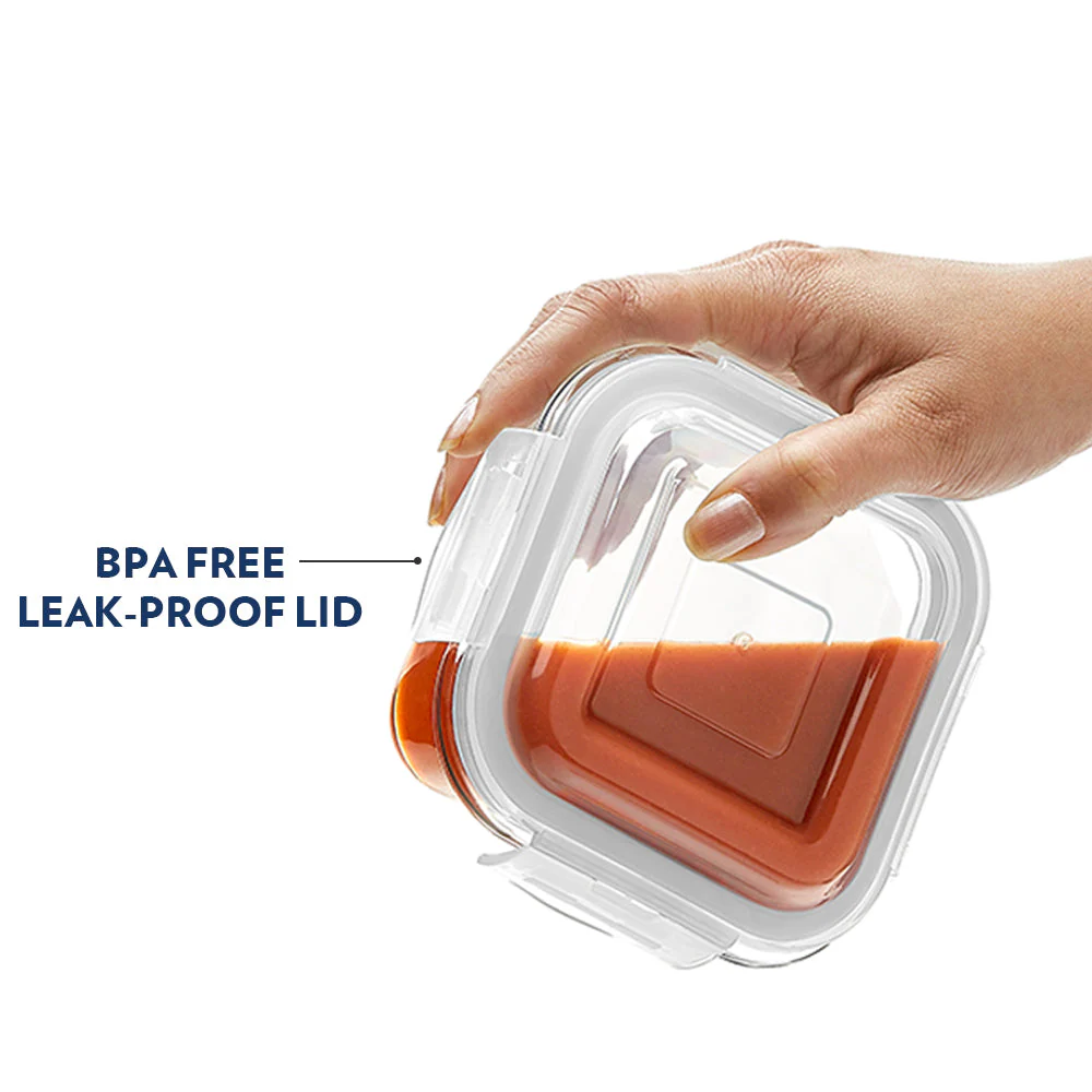 Tuff-Glass Klip n Store, Square Container - Image 3