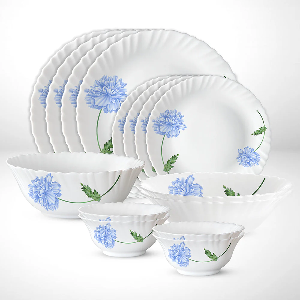 Larah Blue Mist Dinner Set, 23 pc - Image 15