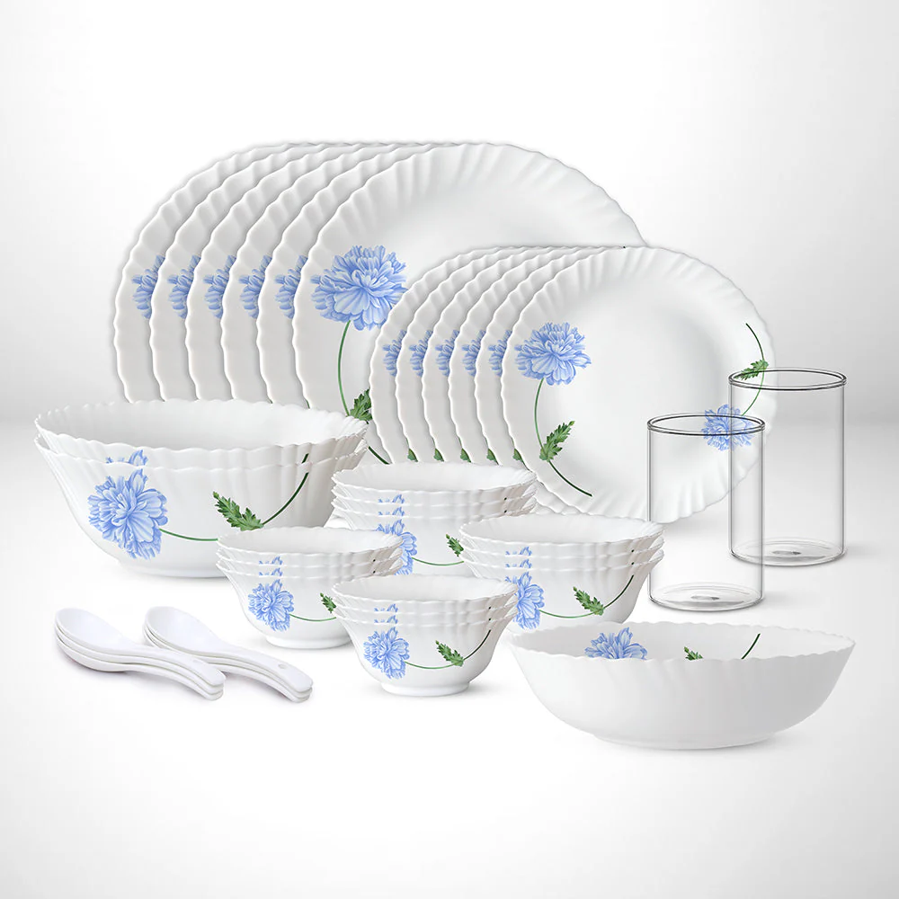 Larah Blue Mist Dinner Set, 23 pc - Image 18