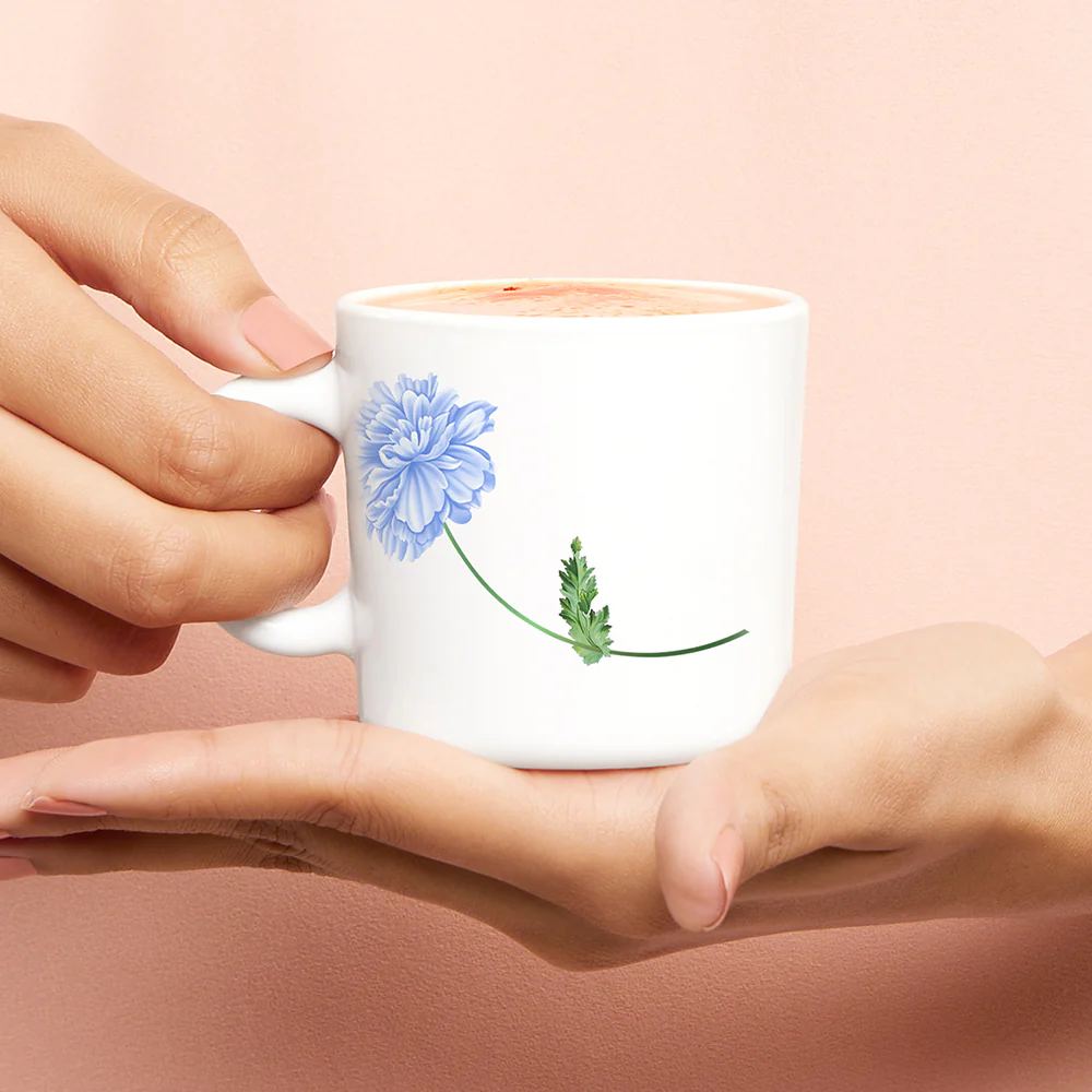 Larah Mist Mug Set, Blue - Image 3