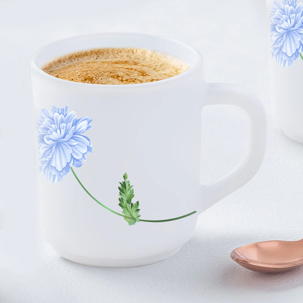 Larah Blue Mist Mug Set, 240ml x 2 - Image 14