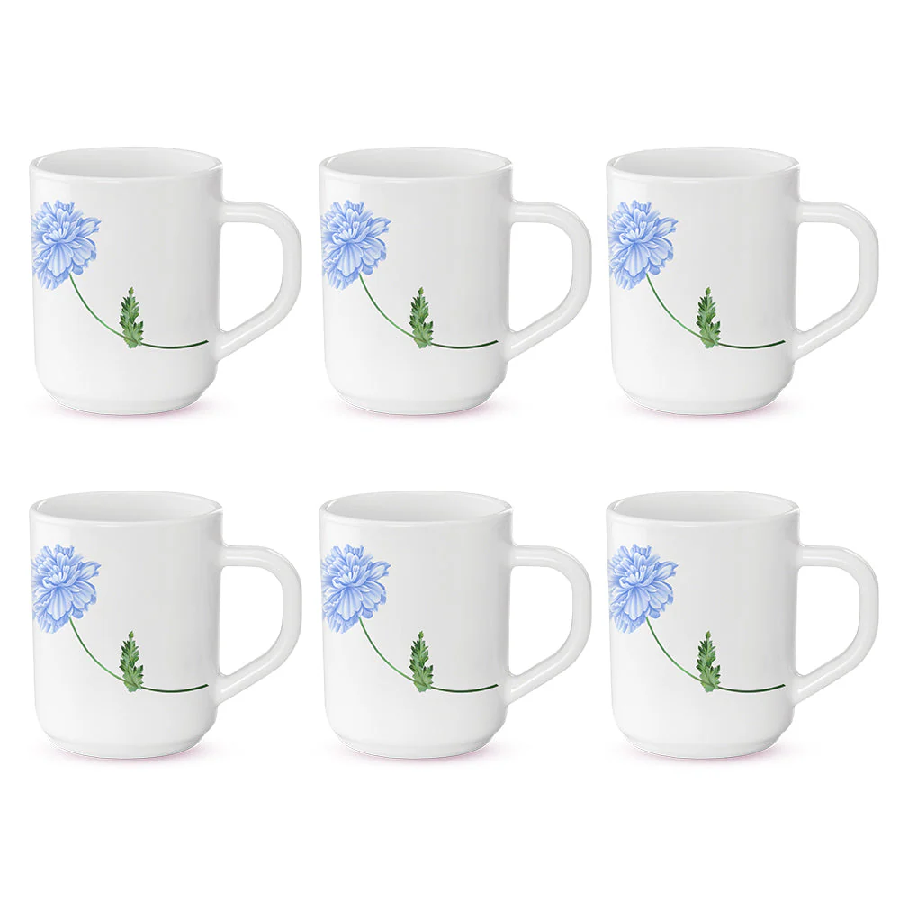 Larah Blue Mist Mug Set, 240ml x 2 - Image 17