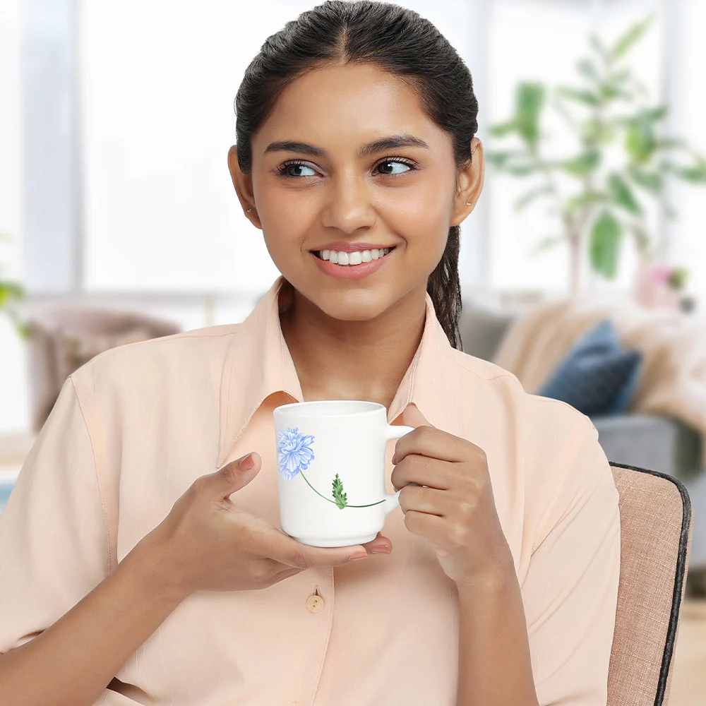 Larah Blue Mist Mug Set, 240ml x 2 - Image 19