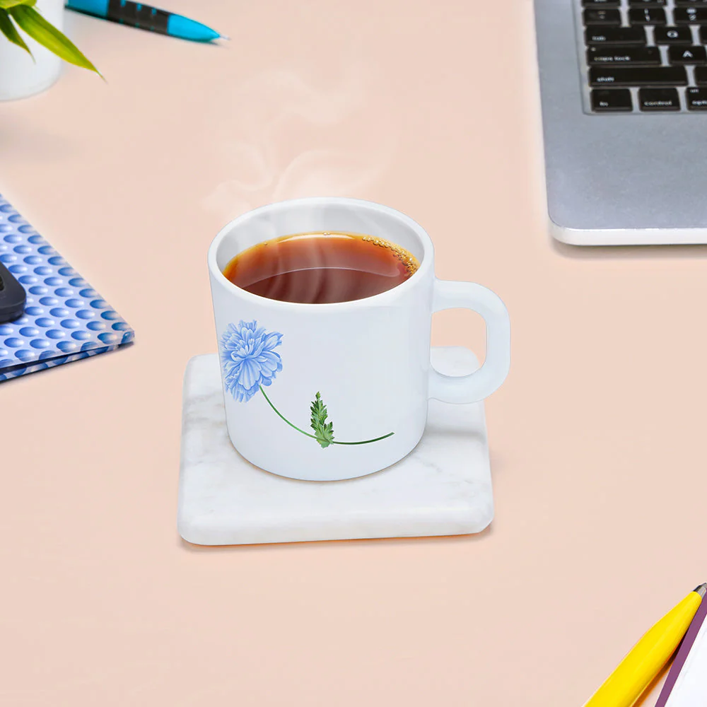 Larah Blue Mist Mug Set, 240ml x 2 - Image 6