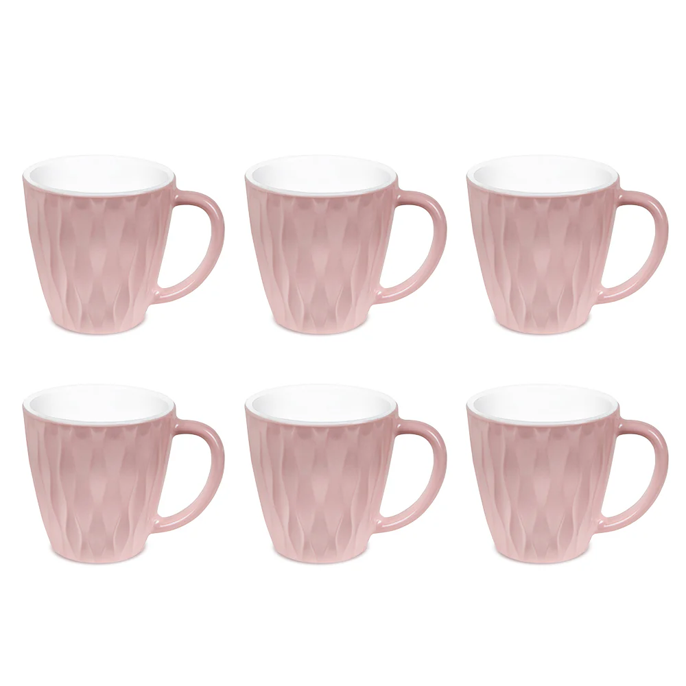 Larah Curl Cup Set, Pastel Pink - Image 2